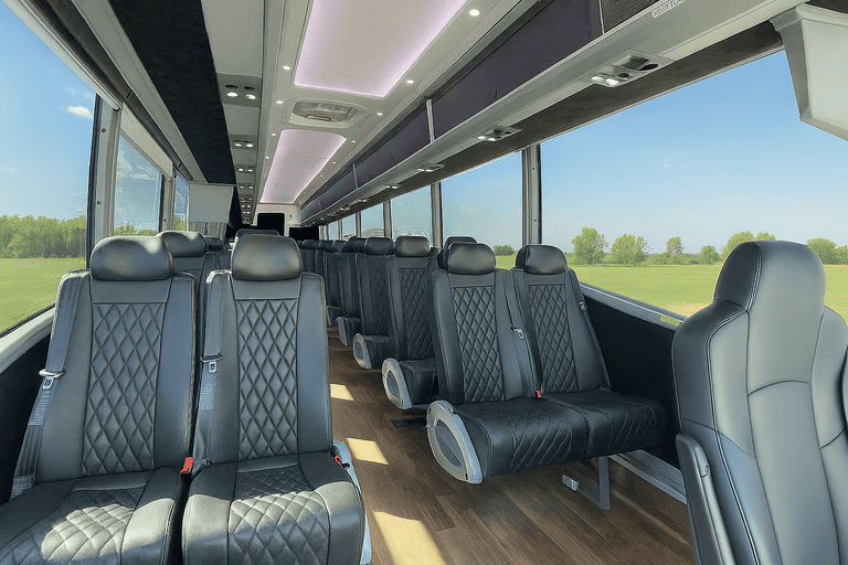 coach bus in Denver