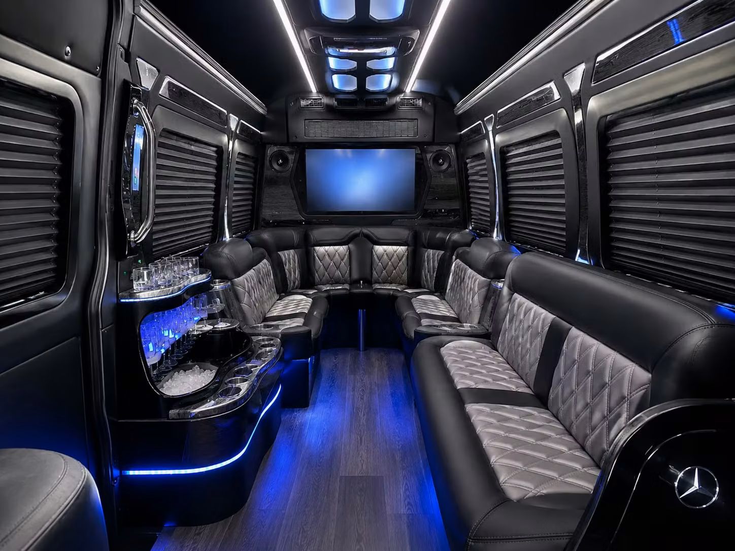 bus rental options for denver trips